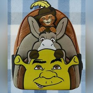 NWOT, Shrek, Character Backpack - Brown and Green, Non Smoking Clean Home (NWOT)